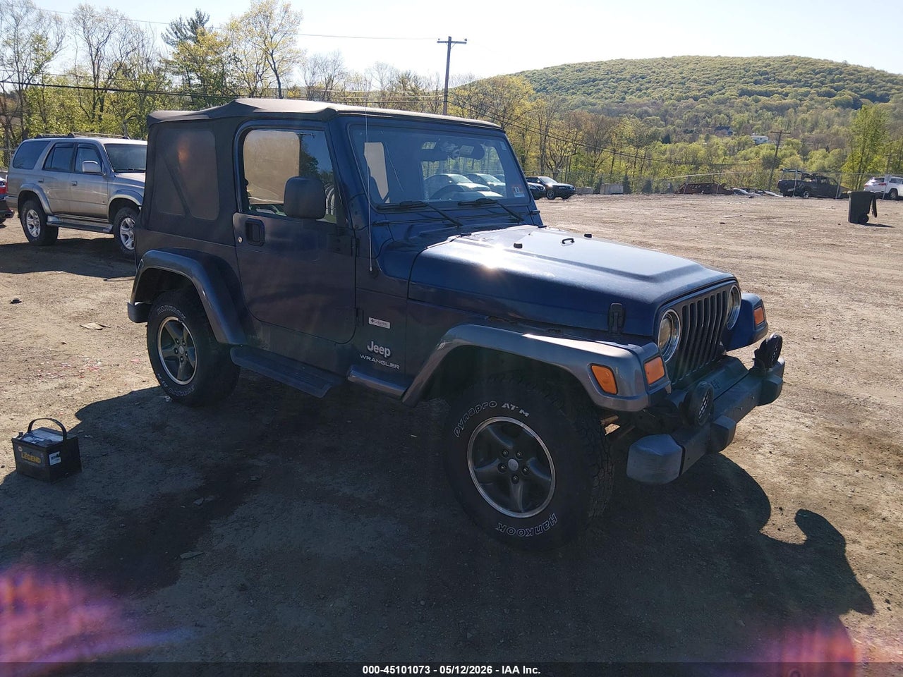 1J4FA39S74P****** · 2004 JEEP WRANGLER X