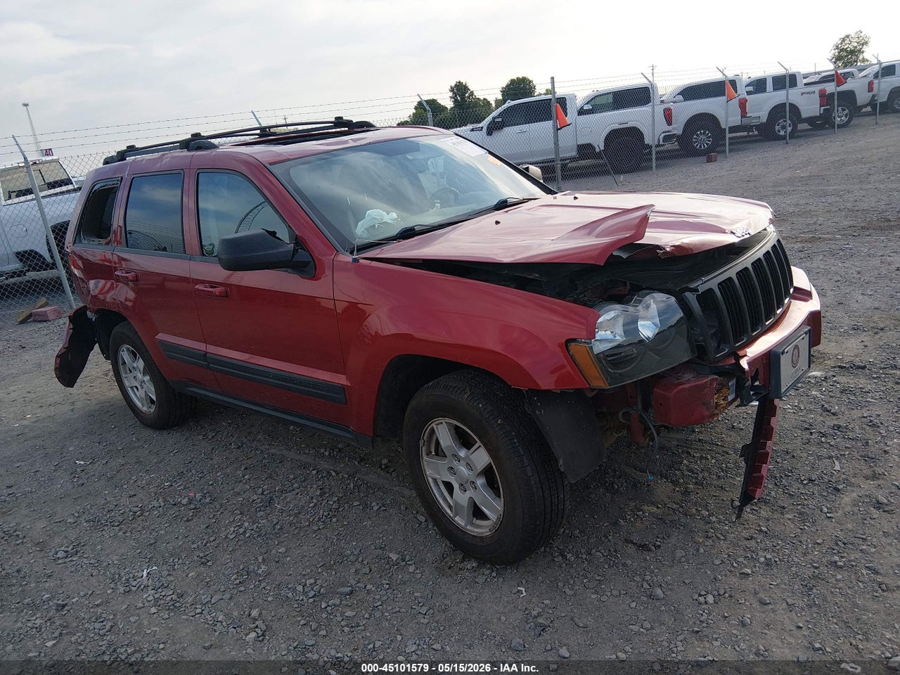 1J8GR48K96C****** · 2006 JEEP GRAND CHEROKEE LAREDO