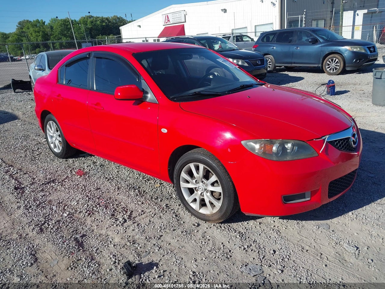JM1BK32F271****** · 2007 MAZDA MAZDA3 I