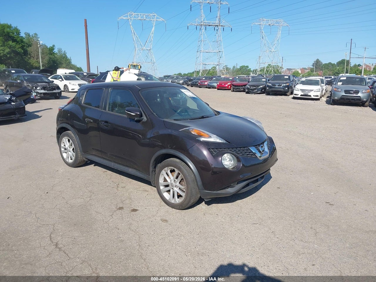 JN8AF5MV5FT****** · 2015 NISSAN JUKE SL