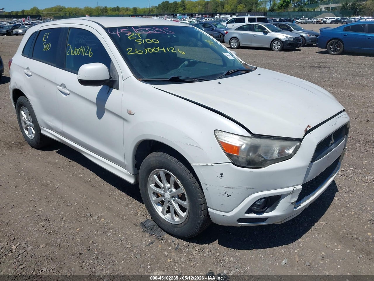 JA4AP3AU4CZ****** · 2012 MITSUBISHI OUTLANDER SPORT ES