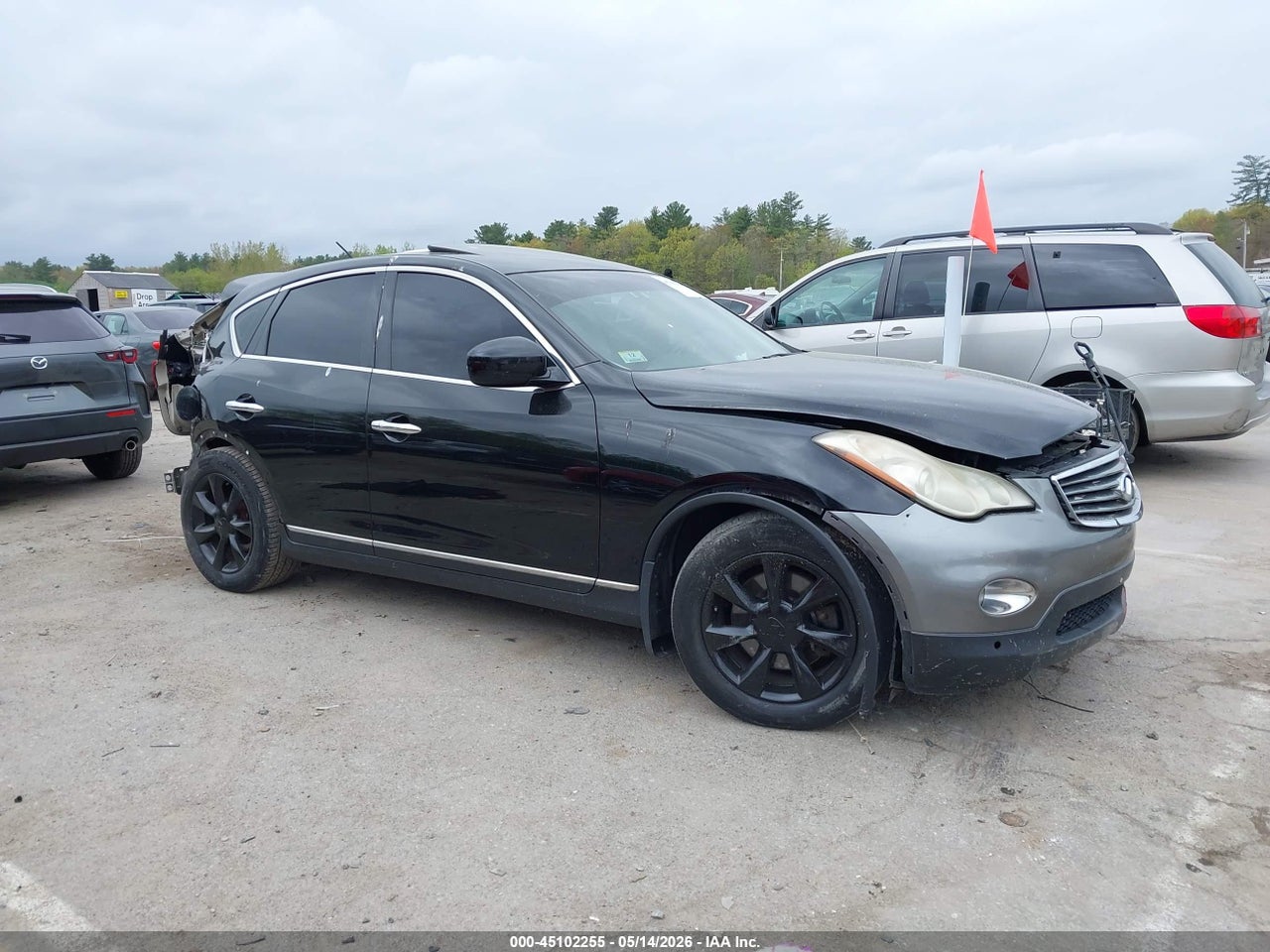 JNKAJ09F58M****** · 2008 INFINITI EX35 JOURNEY