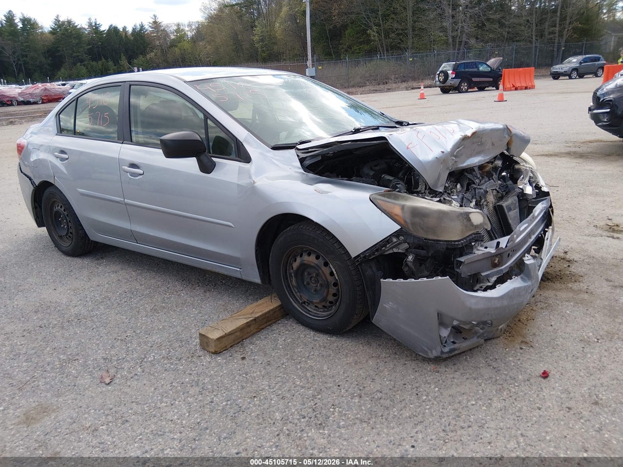 JF1GJAA61FH****** · 2015 SUBARU IMPREZA 2.0I
