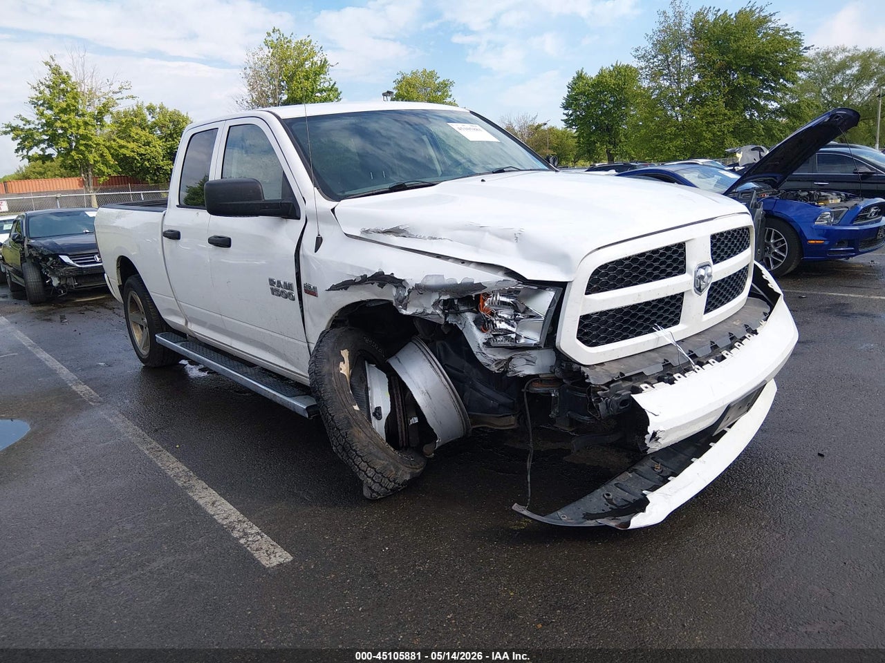 1C6RR7FT2JS****** · 2018 RAM 1500 EXPRESS  4X4 6'4 BOX