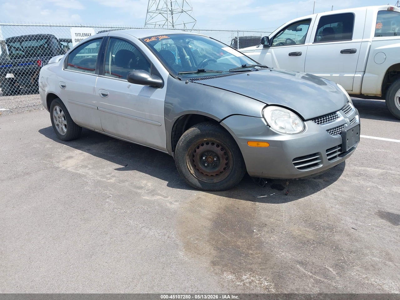 1B3ES56C65D****** · 2005 DODGE NEON SXT