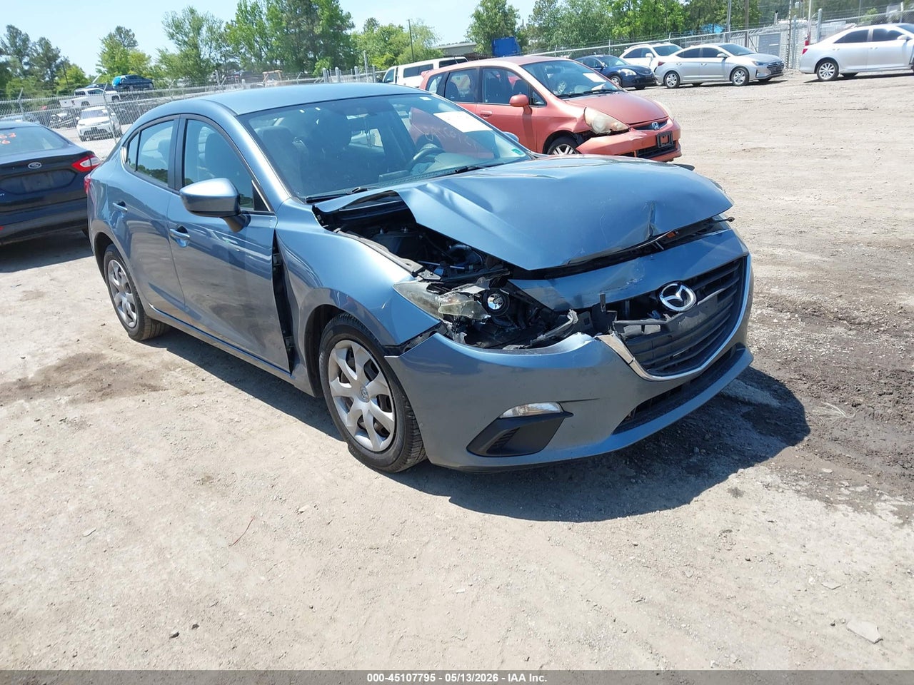 JM1BM1U72E1****** · 2014 MAZDA MAZDA3 I SPORT