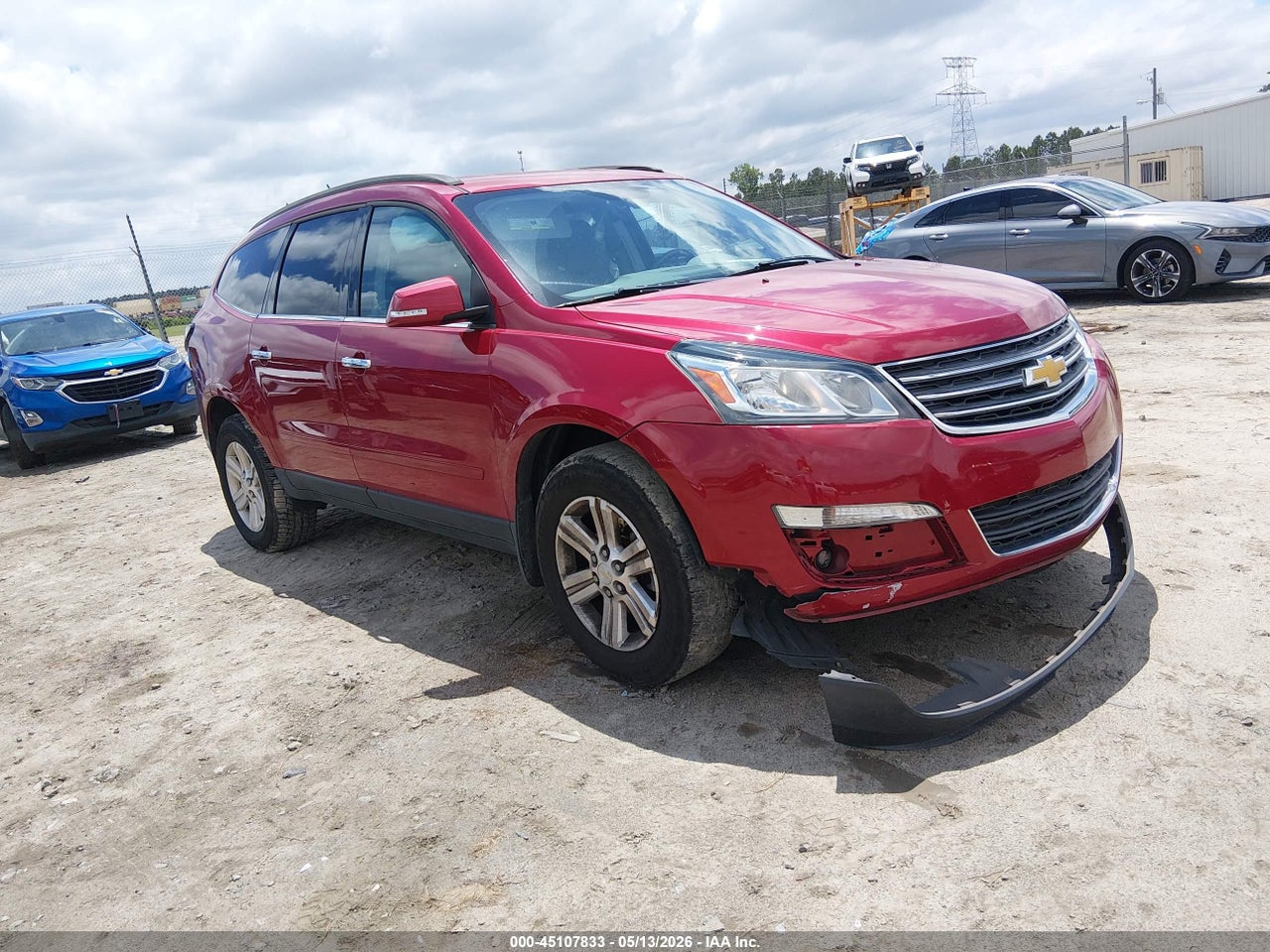 1GNKRJKD2DJ****** · 2013 CHEVROLET TRAVERSE 2LT
