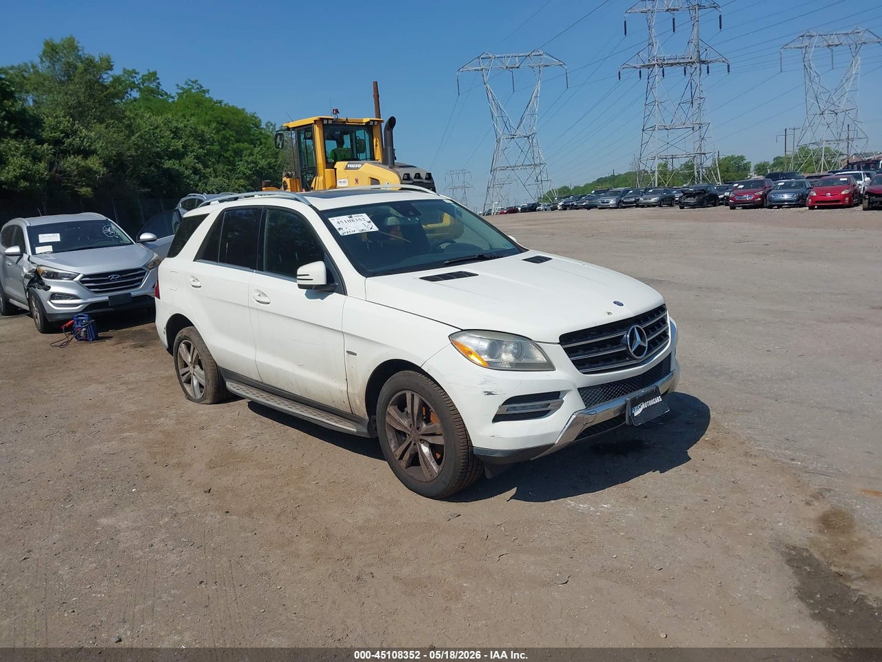 4JGDA5HB0CA****** · 2012 MERCEDES-BENZ ML 350 4MATIC