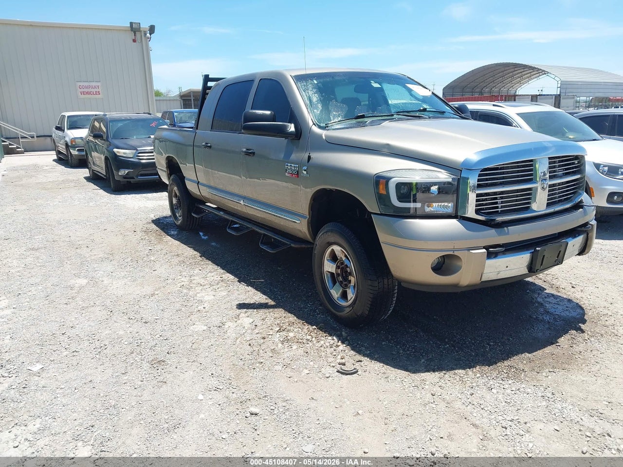 3D7KS29A78G****** · 2008 DODGE RAM 2500 LARAMIE