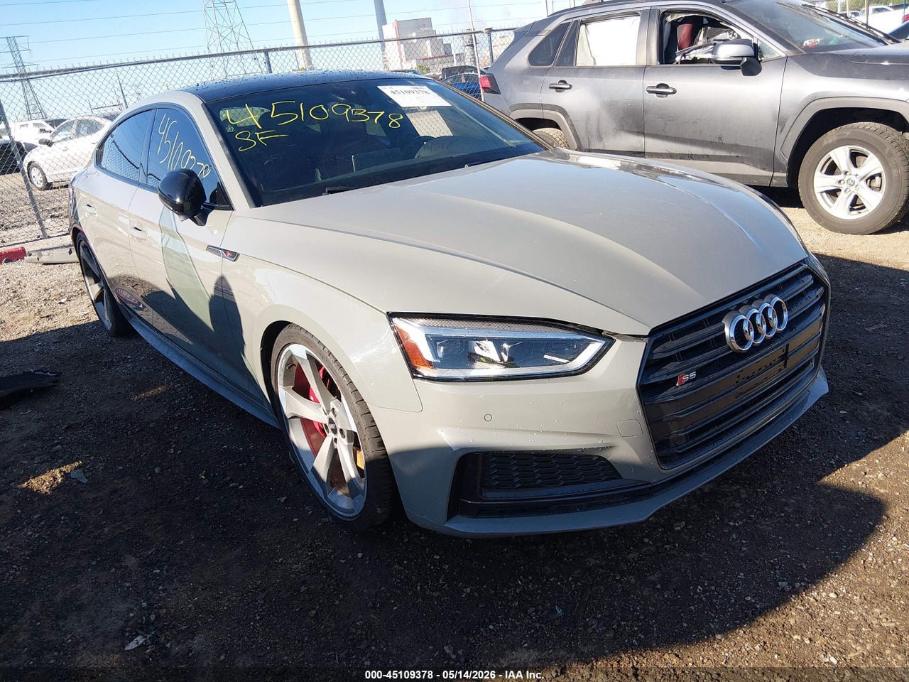 WAUB4CF50KA****** · 2019 AUDI S5 3.0T PREMIUM