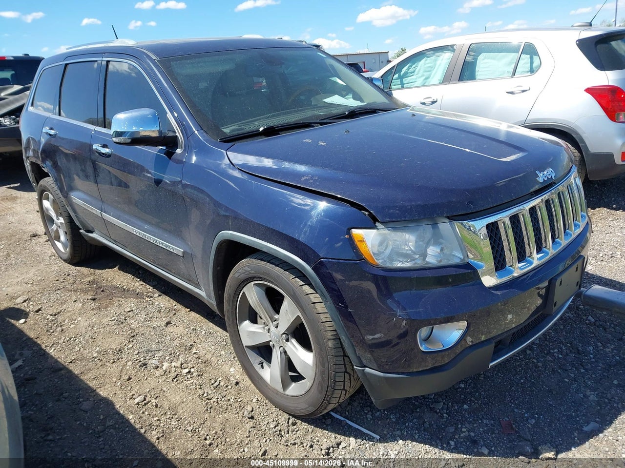 1C4RJECT6CC****** · 2012 JEEP GRAND CHEROKEE OVERLAND