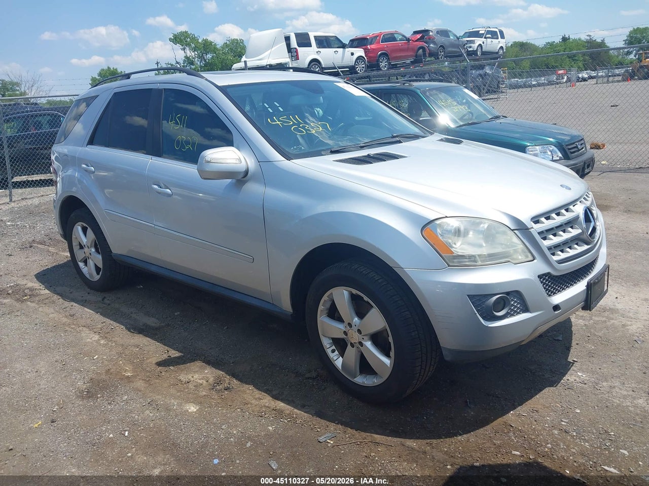 4JGBB8GB3AA****** · 2010 MERCEDES-BENZ ML 350 4MATIC