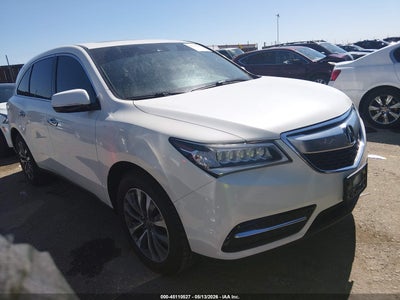 2016 ACURA MDX TECHNOLOGY ACURAWATCH PLUS PACKAGES/TECHNOLOGY PACKAGE