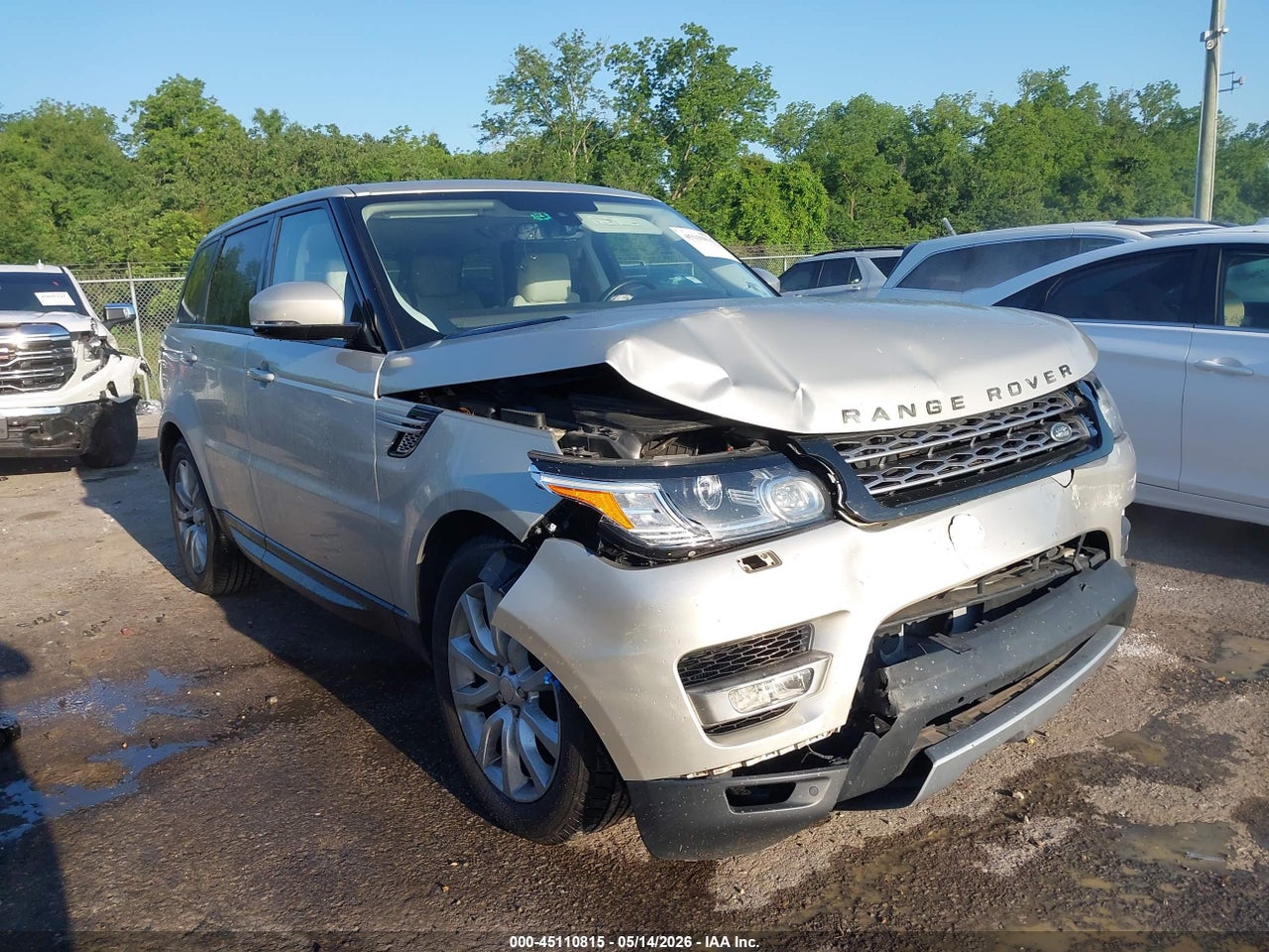 SALWR2WF4EA****** · 2014 LAND ROVER RANGE ROVER SPORT 3.0L V6 SUPERCHARGED HSE