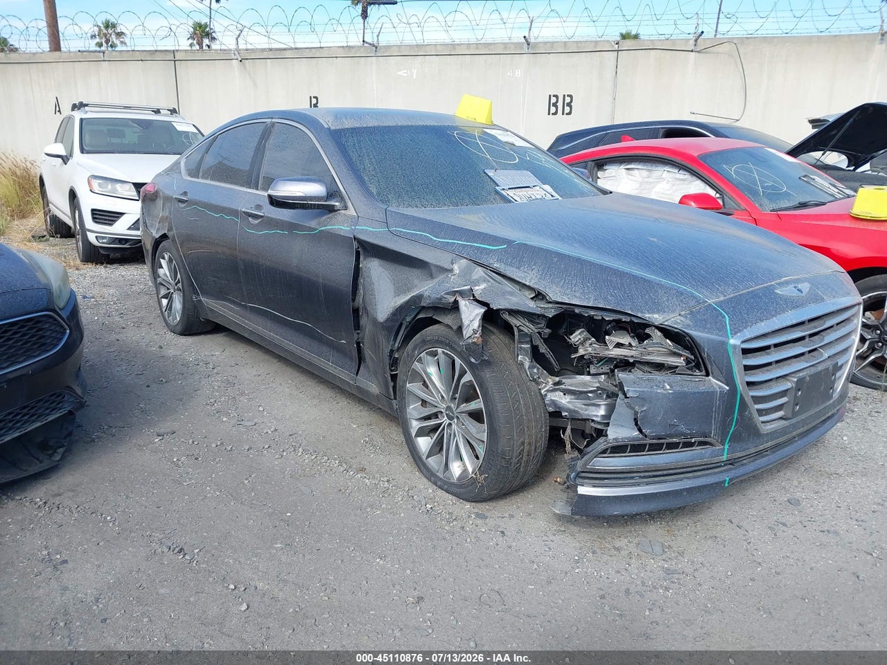 KMHGN4JE8GU****** · 2016 HYUNDAI GENESIS 3.8