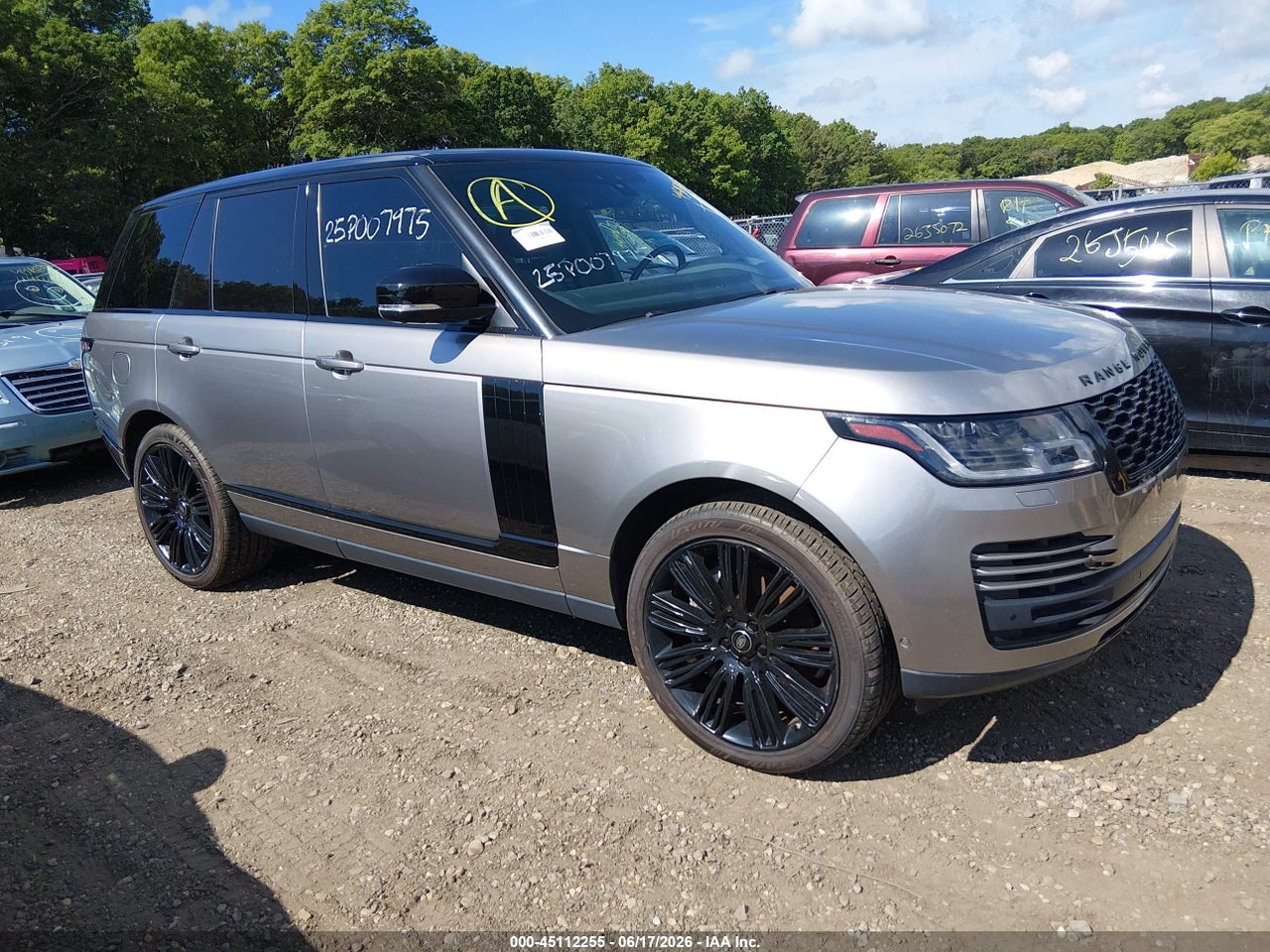 2019 LAND ROVER RANGE ROVER 5.0L V8 SUPERCHARGED