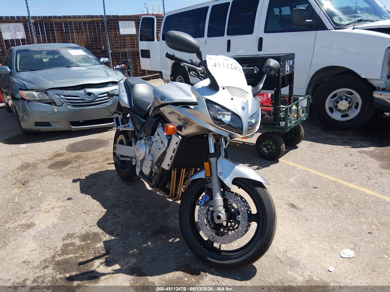 JYARN07E23A****** · 2003 YAMAHA FZS10