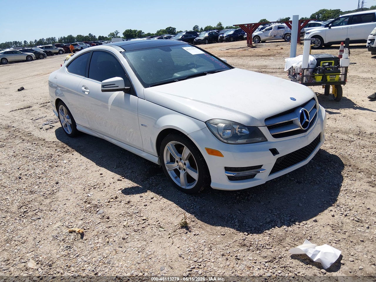 WDDGJ4HB8CF****** · 2012 MERCEDES-BENZ C 250