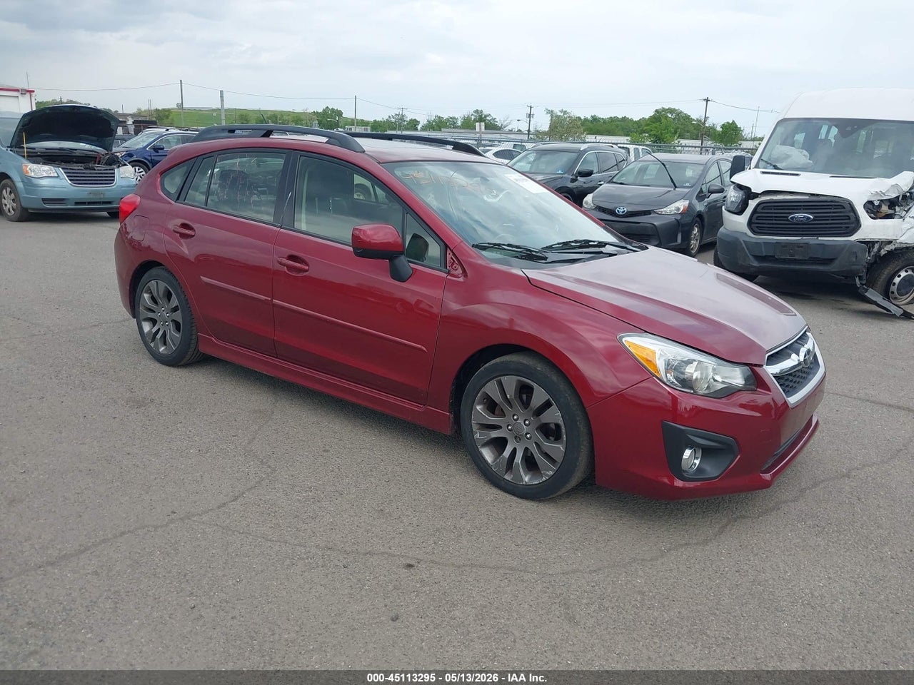 JF1GPAS62E8****** · 2014 SUBARU IMPREZA 2.0I SPORT LIMITED