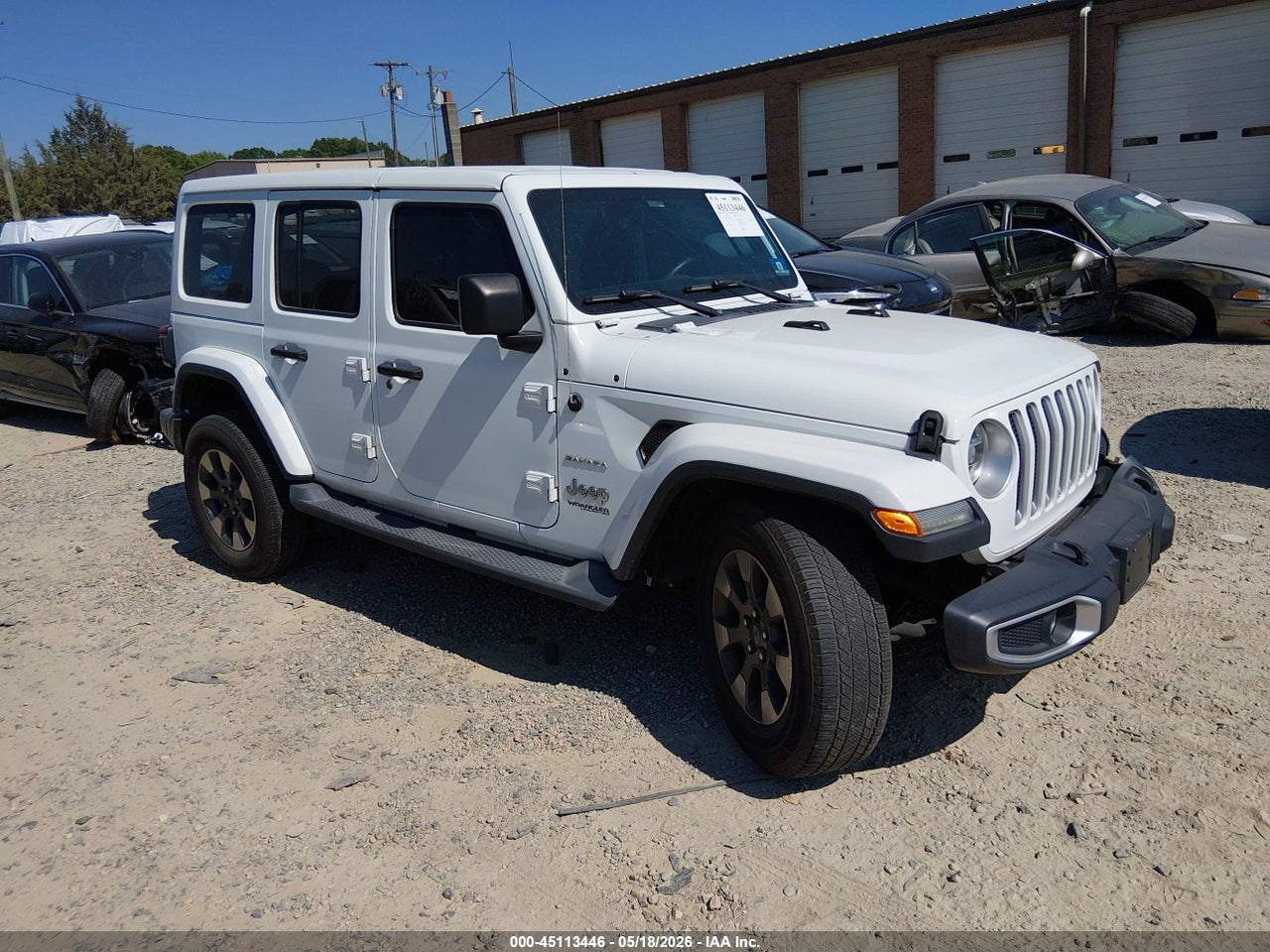 1C4HJXEG8JW****** · 2018 JEEP WRANGLER UNLIMITED SAHARA 4X4