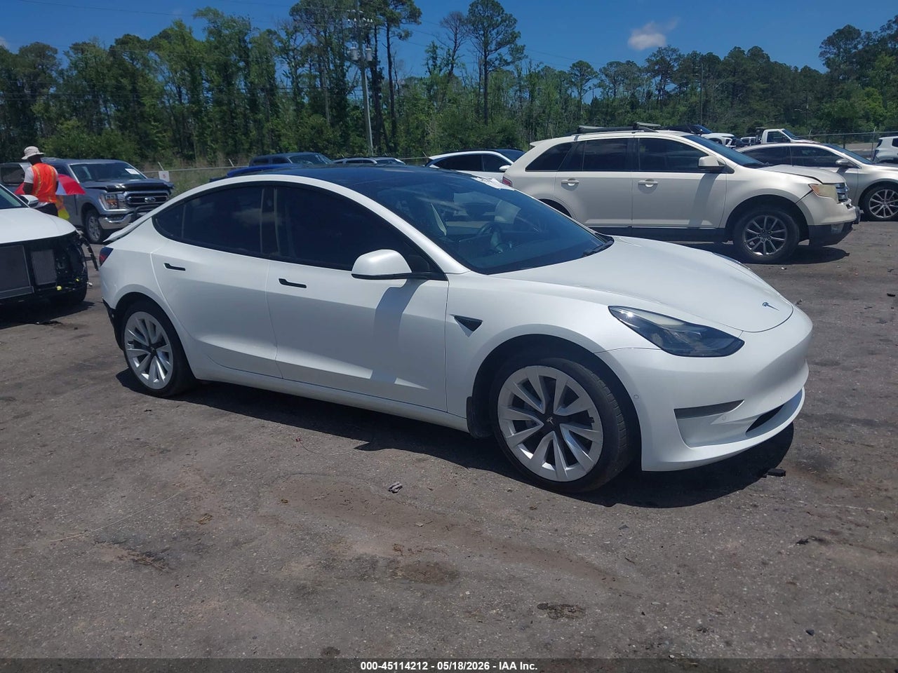 5YJ3E1EA8MF****** · 2021 TESLA MODEL 3 STANDARD RANGE PLUS REAR-WHEEL DRIVE