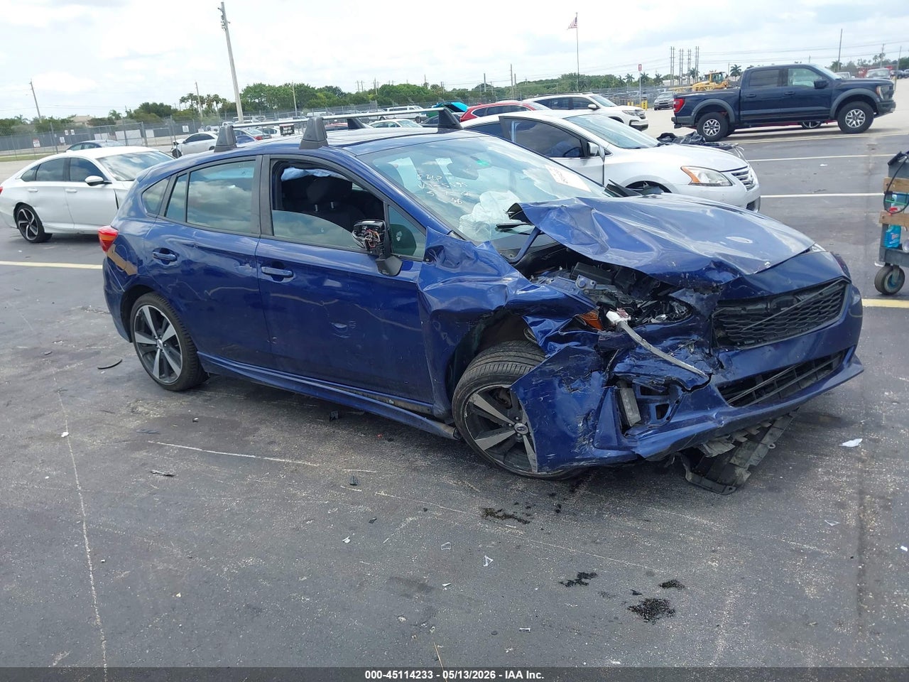 4S3GTAL63J3****** · 2018 SUBARU IMPREZA 2.0I SPORT