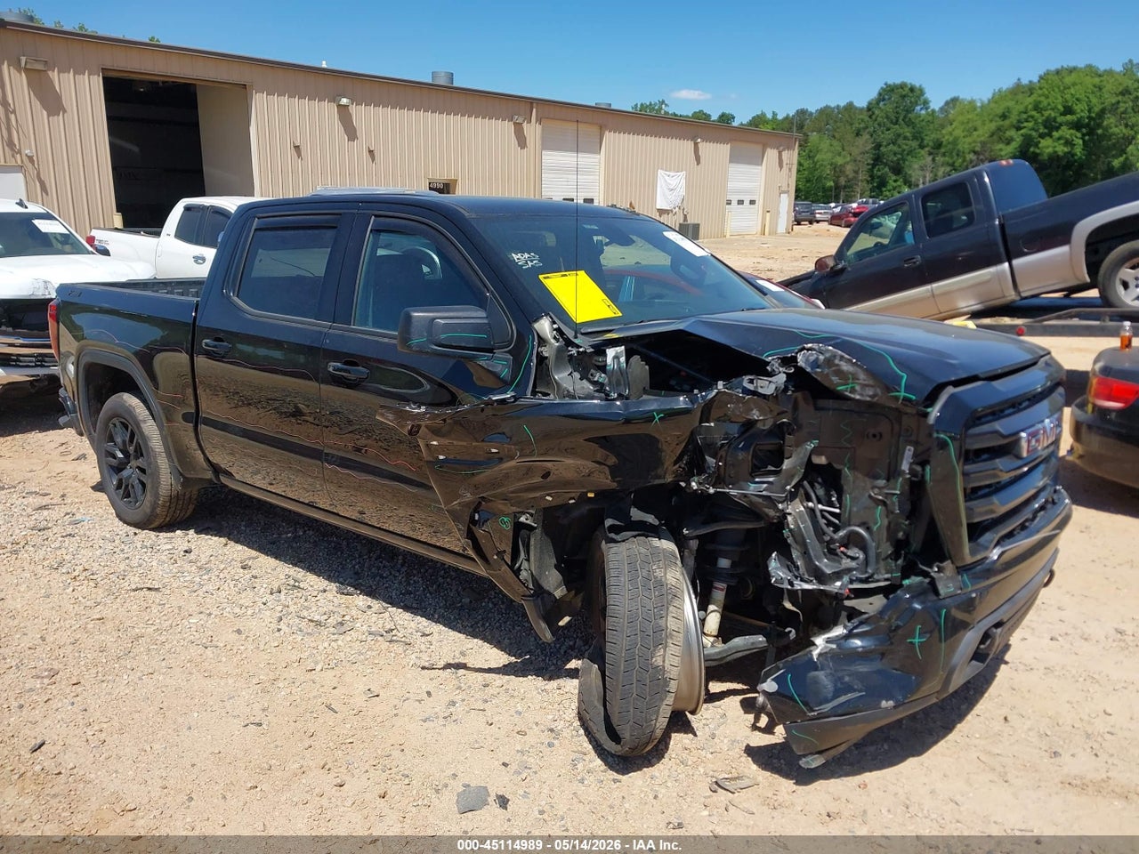3GTU9CETXMG****** · 2021 GMC SIERRA 1500 4WD  SHORT BOX ELEVATION