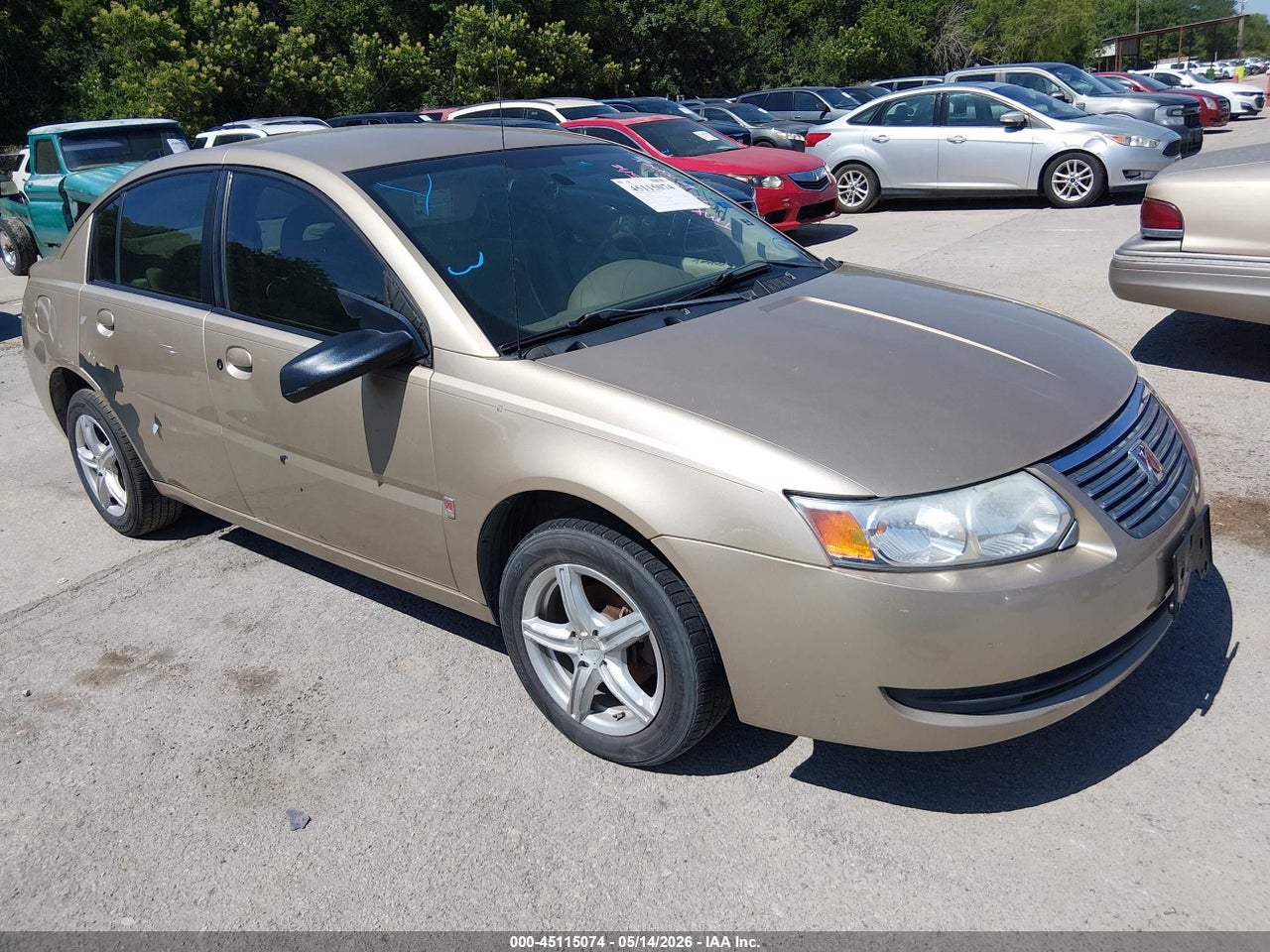 1G8AJ55F87Z****** · 2007 SATURN ION 2