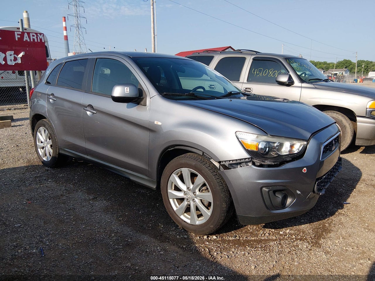 4A4AR3AU7FE****** · 2015 MITSUBISHI OUTLANDER SPORT ES