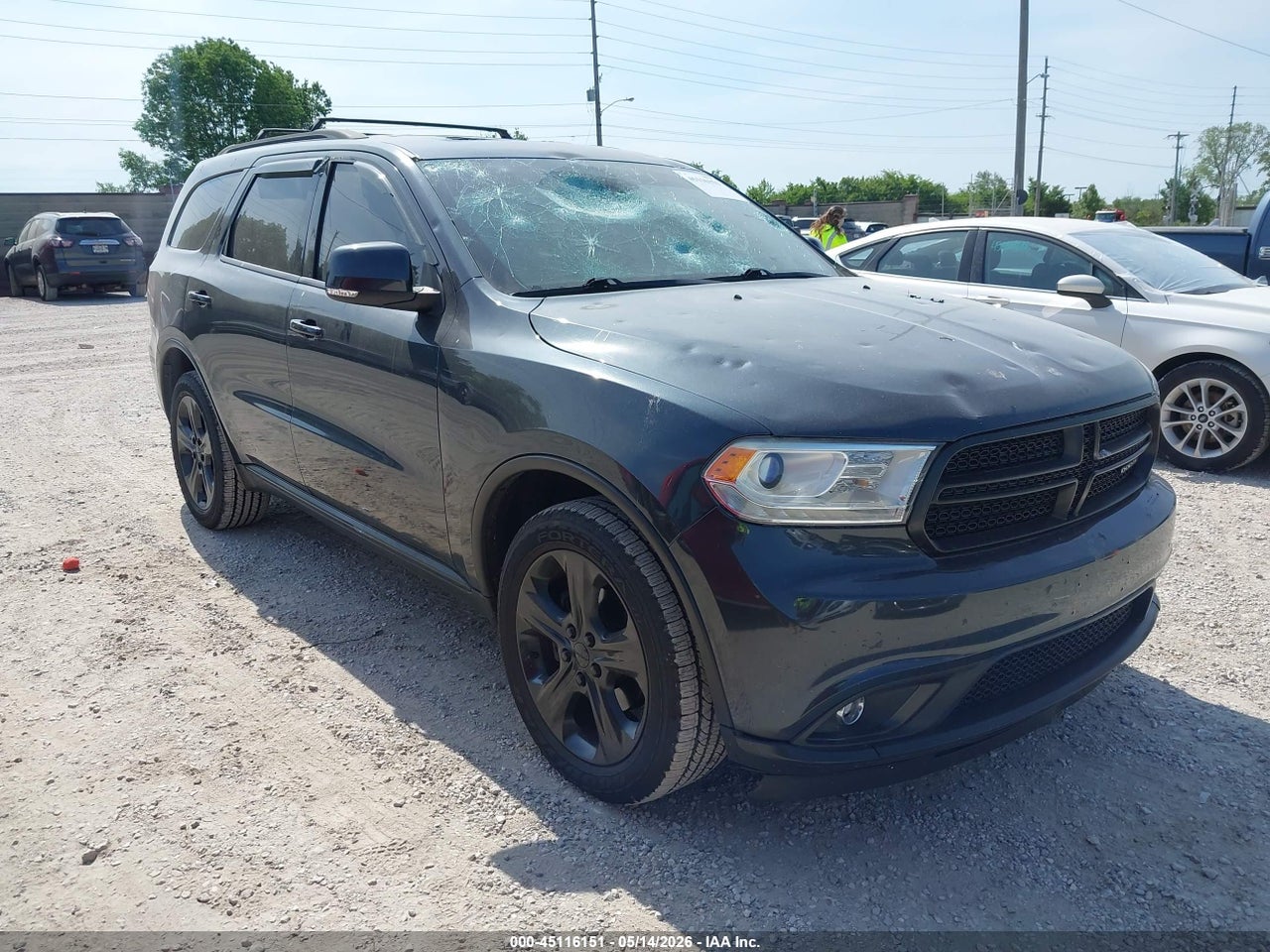 1C4RDJDG3EC****** · 2014 DODGE DURANGO LIMITED