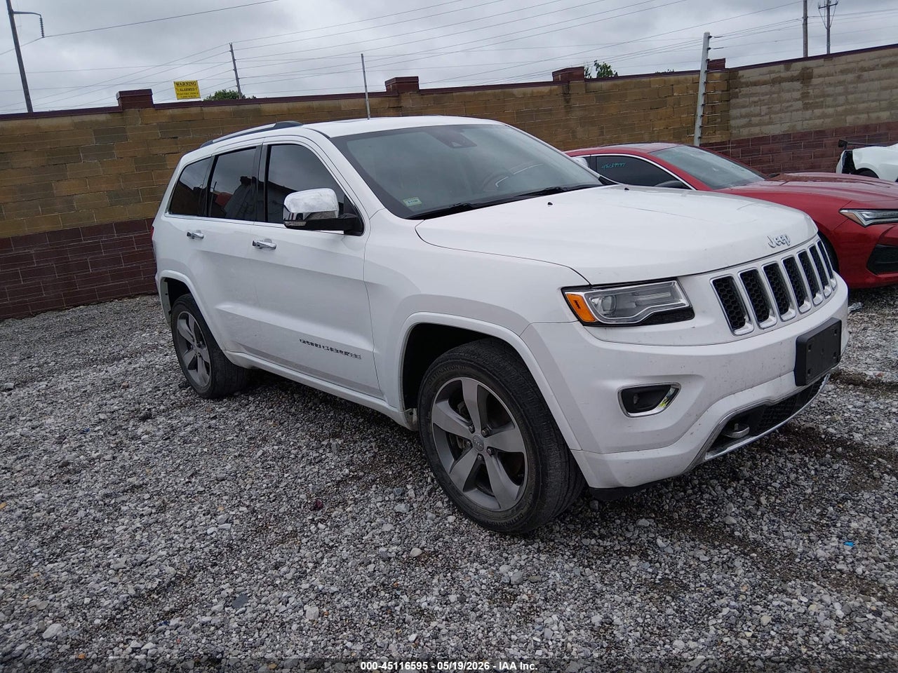 1C4RJFCM9GC****** · 2016 JEEP GRAND CHEROKEE OVERLAND