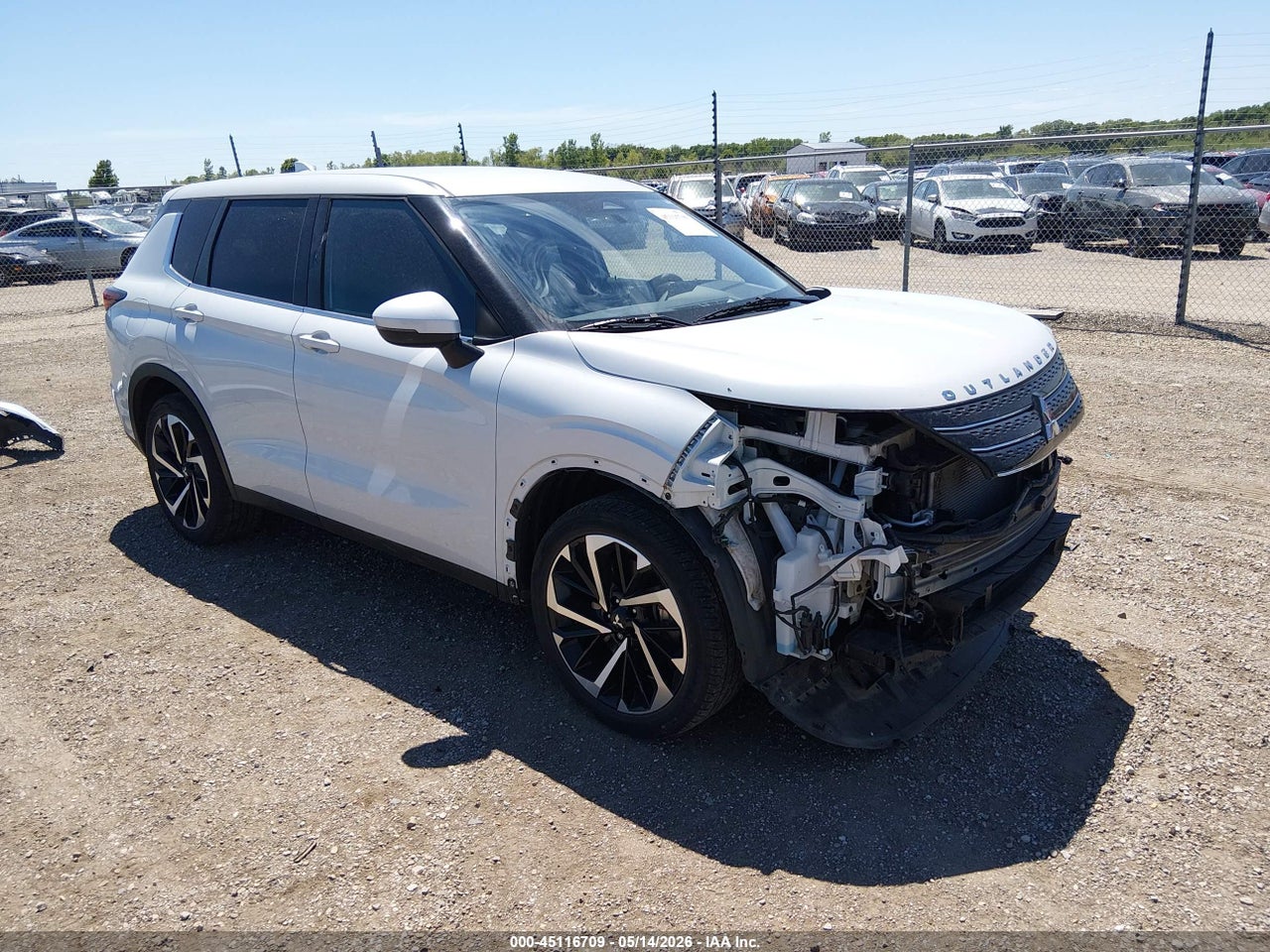 JA4J4TA88NZ****** · 2022 MITSUBISHI OUTLANDER ES 2.5 S-AWC