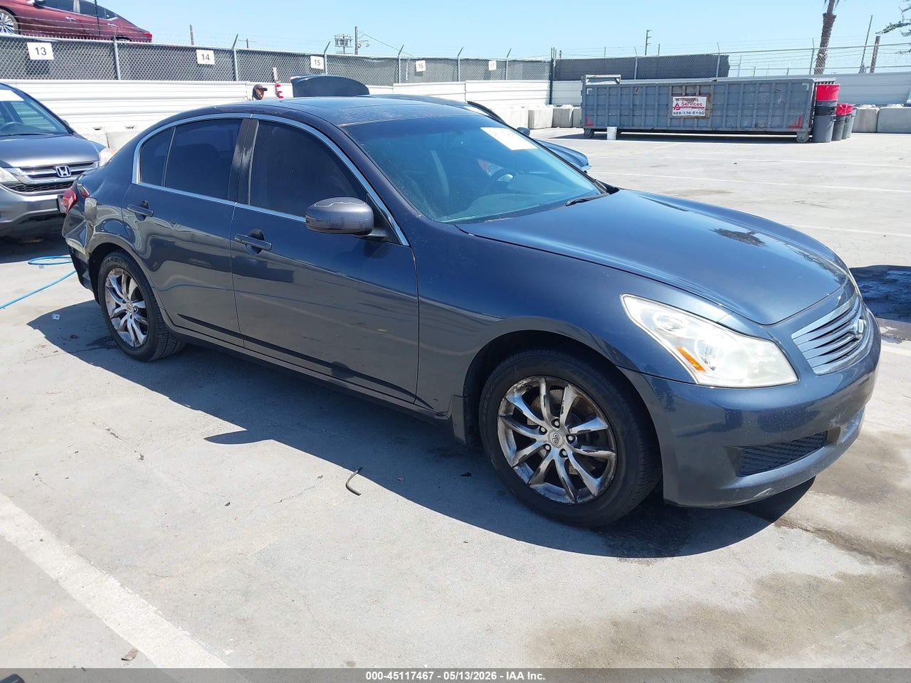 JNKBV61F48M****** · 2008 INFINITI G35X