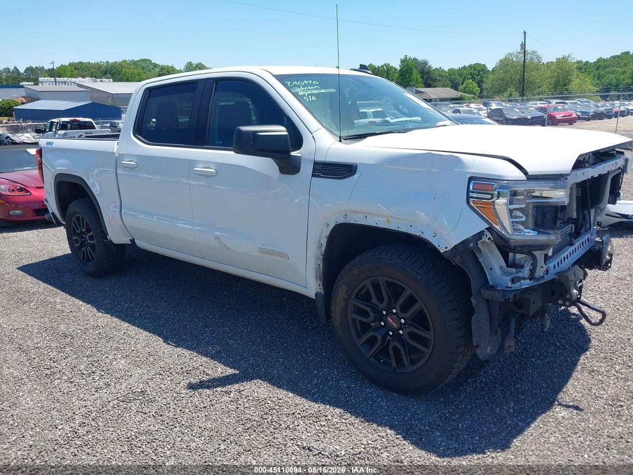 1GTP9CEK2MZ****** · 2021 GMC SIERRA 1500 4WD  SHORT BOX ELEVATION