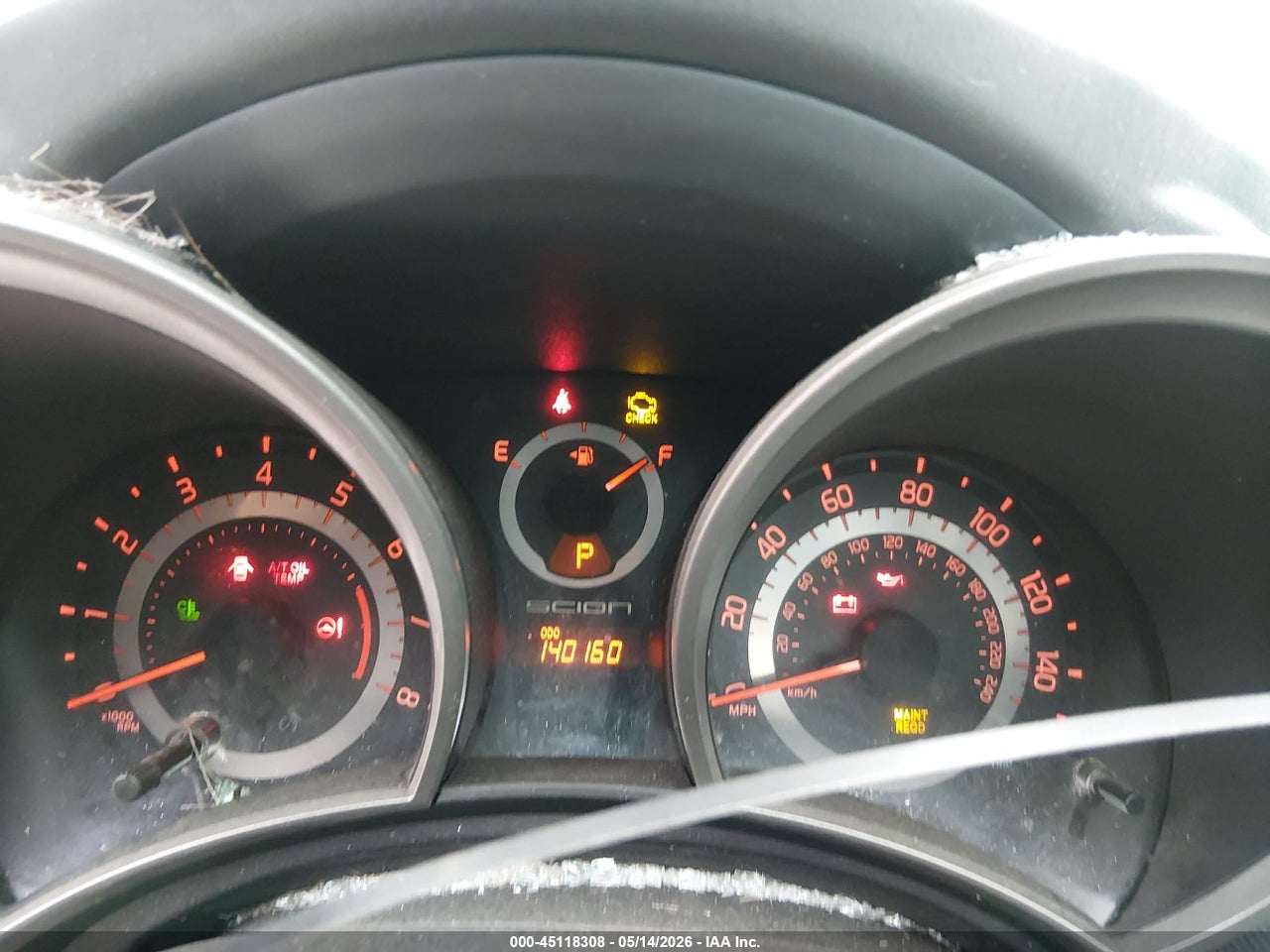 JTKJF5C72C3****** · 2012 SCION TC · 7/11