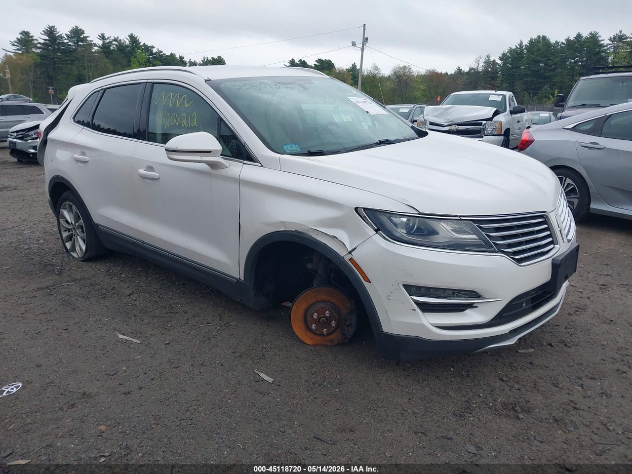 5LMCJ2D97HU****** · 2017 LINCOLN MKC SELECT