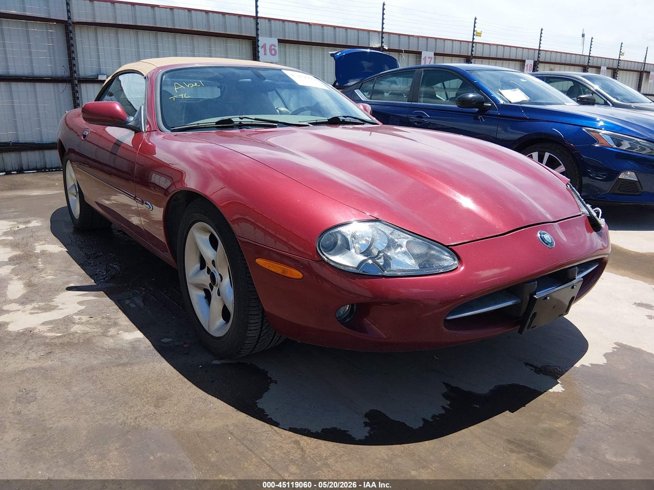 SAJJA42C5YN****** · 2000 JAGUAR XK8