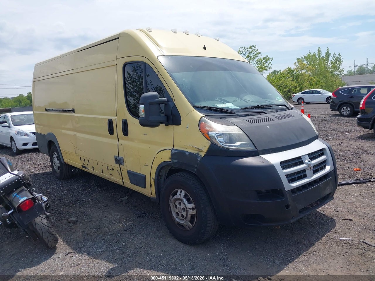 3C6URVJG0EE****** · 2014 RAM PROMASTER 3500 HIGH ROOF