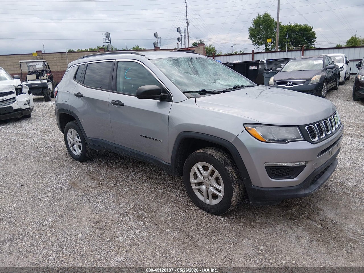 3C4NJDABXMT****** · 2021 JEEP COMPASS SPORT 4X4