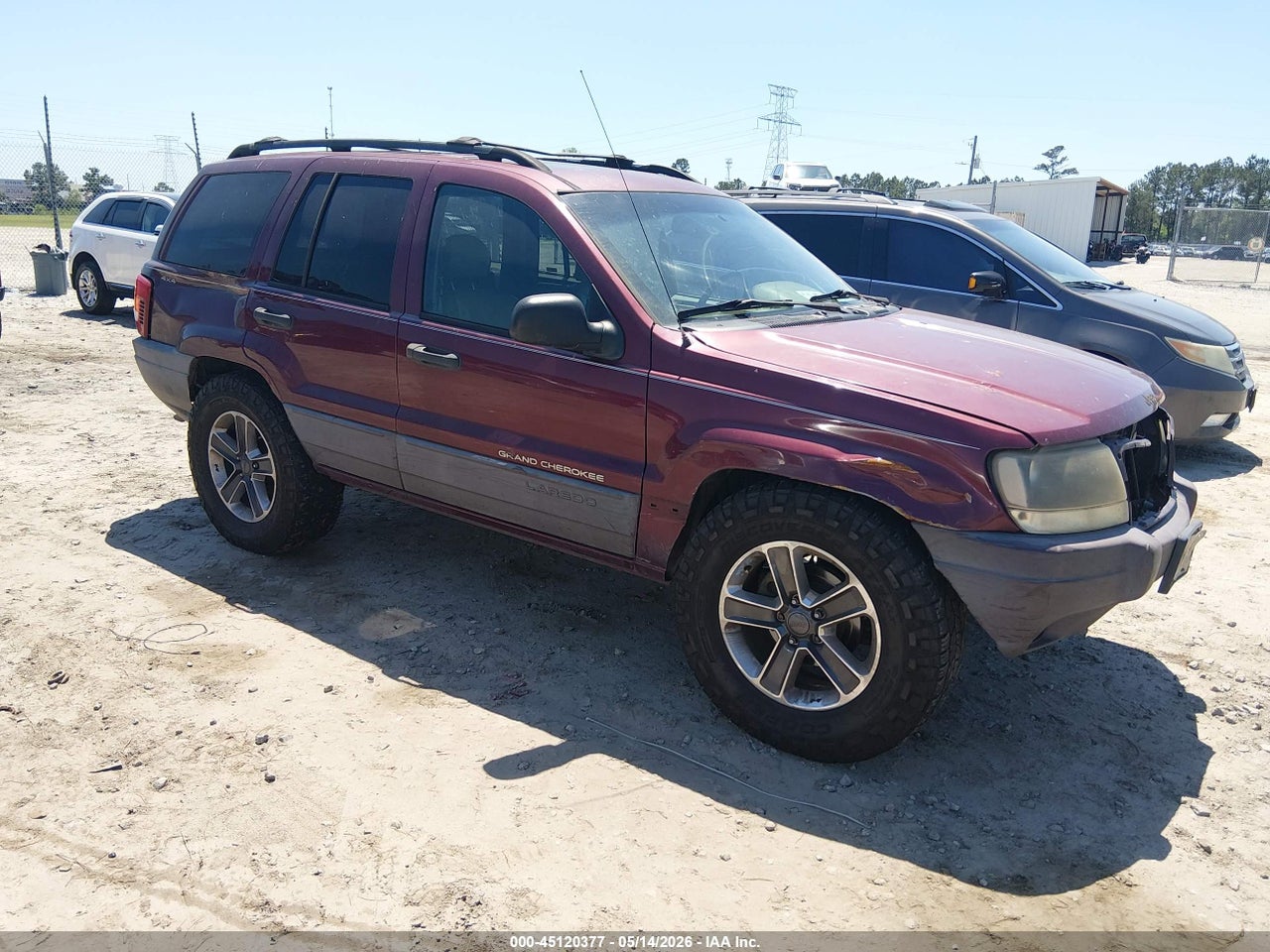 1J4GW48S41C****** · 2001 JEEP GRAND CHEROKEE LAREDO