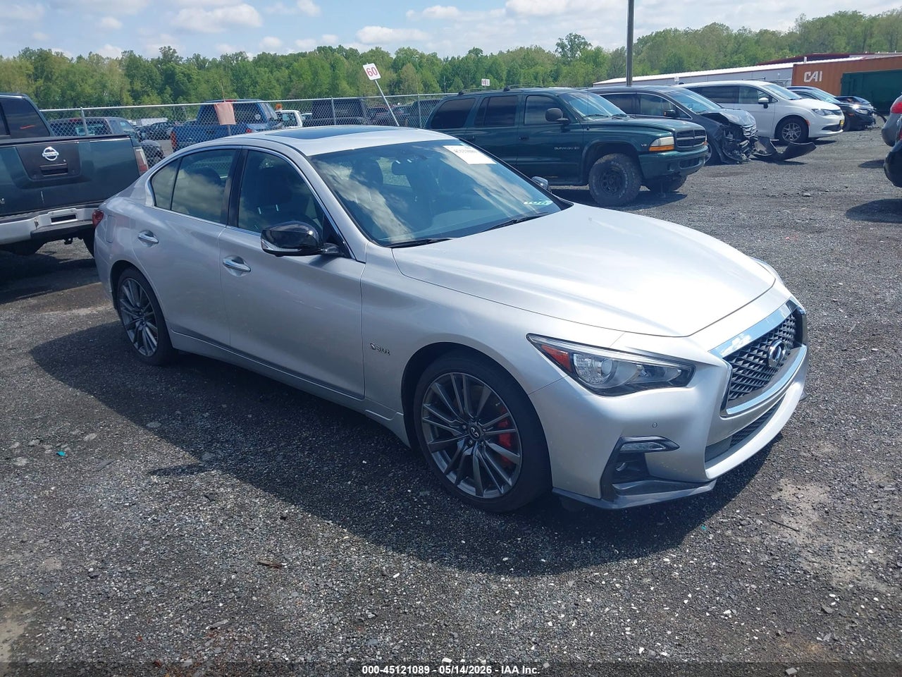JN1FV7AR5JM****** · 2018 INFINITI Q50 3.0T RED SPORT 400
