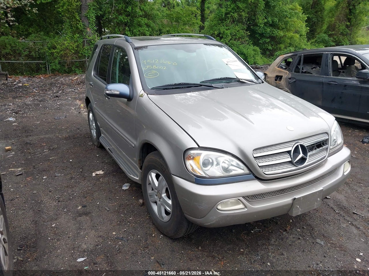 4JGAB57E55A****** · 2005 MERCEDES-BENZ ML 350 4MATIC