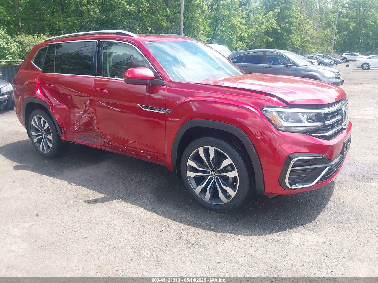 1V2FR2CA7MC****** · 2021 VOLKSWAGEN ATLAS 3.6L V6 SEL PREMIUM R-LINE