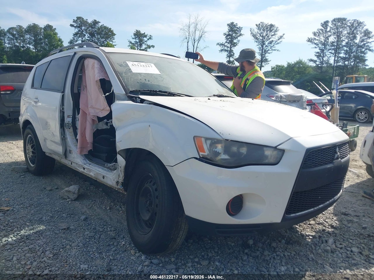JA4AS2AWXCU****** · 2012 MITSUBISHI OUTLANDER ES