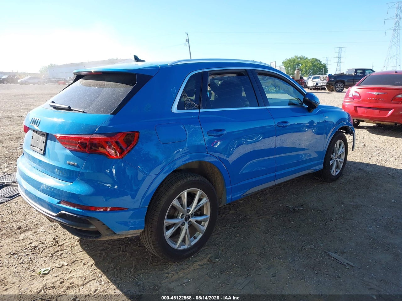 2022 AUDI Q3 PREMIUM 45 TFSI S LINE QUATTRO TIPTRONIC · 4/11