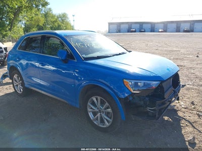 2022 AUDI Q3 PREMIUM 45 TFSI S LINE QUATTRO TIPTRONIC