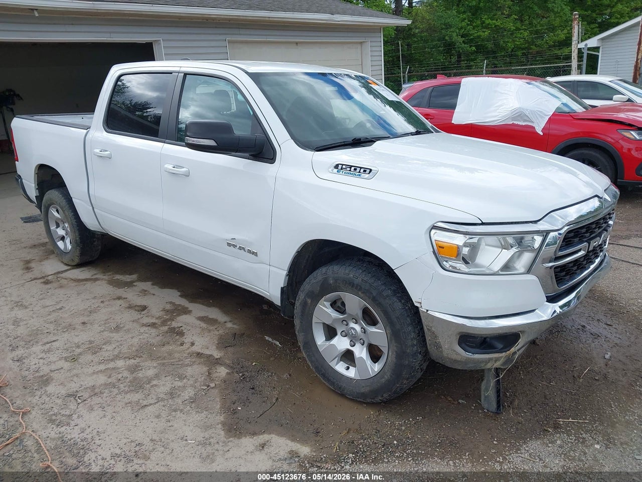1C6RRFFG3NN****** · 2022 RAM 1500 BIG HORN  4X4 5'7 BOX