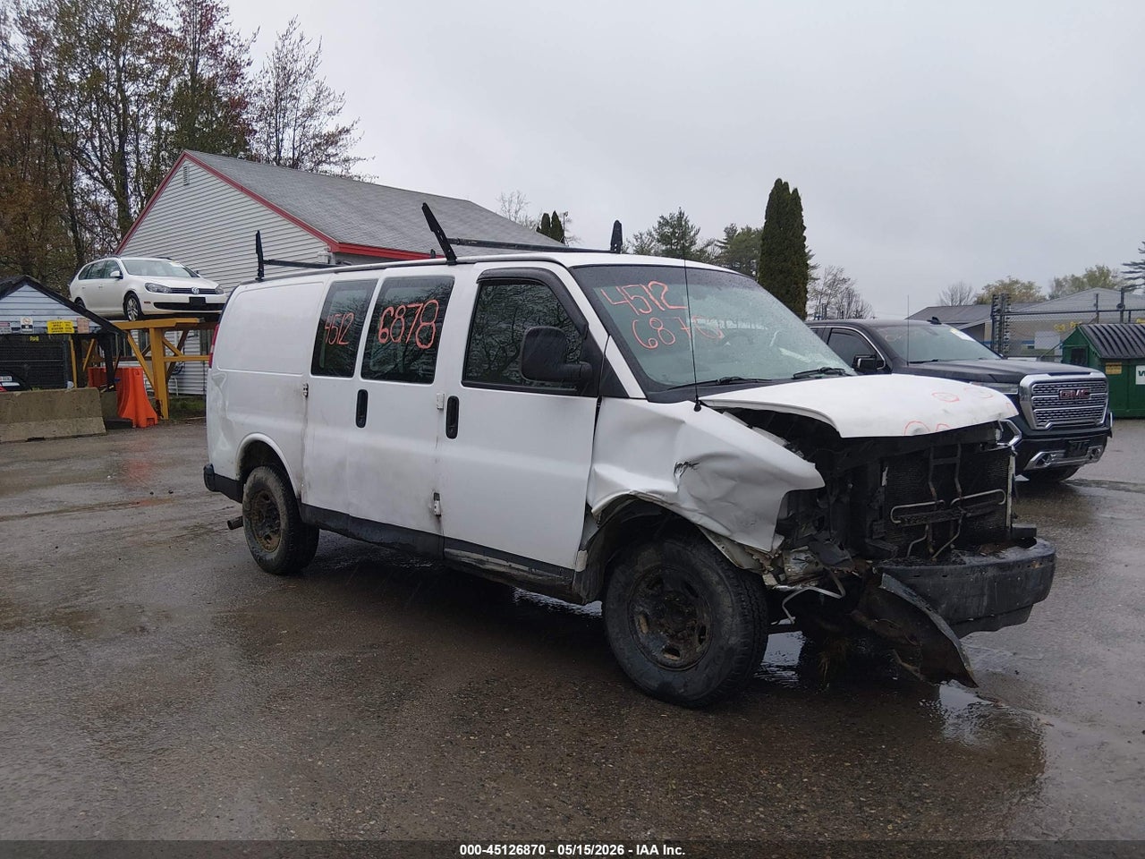 1GCWGFBA7D1****** · 2013 CHEVROLET EXPRESS 2500 WORK VAN