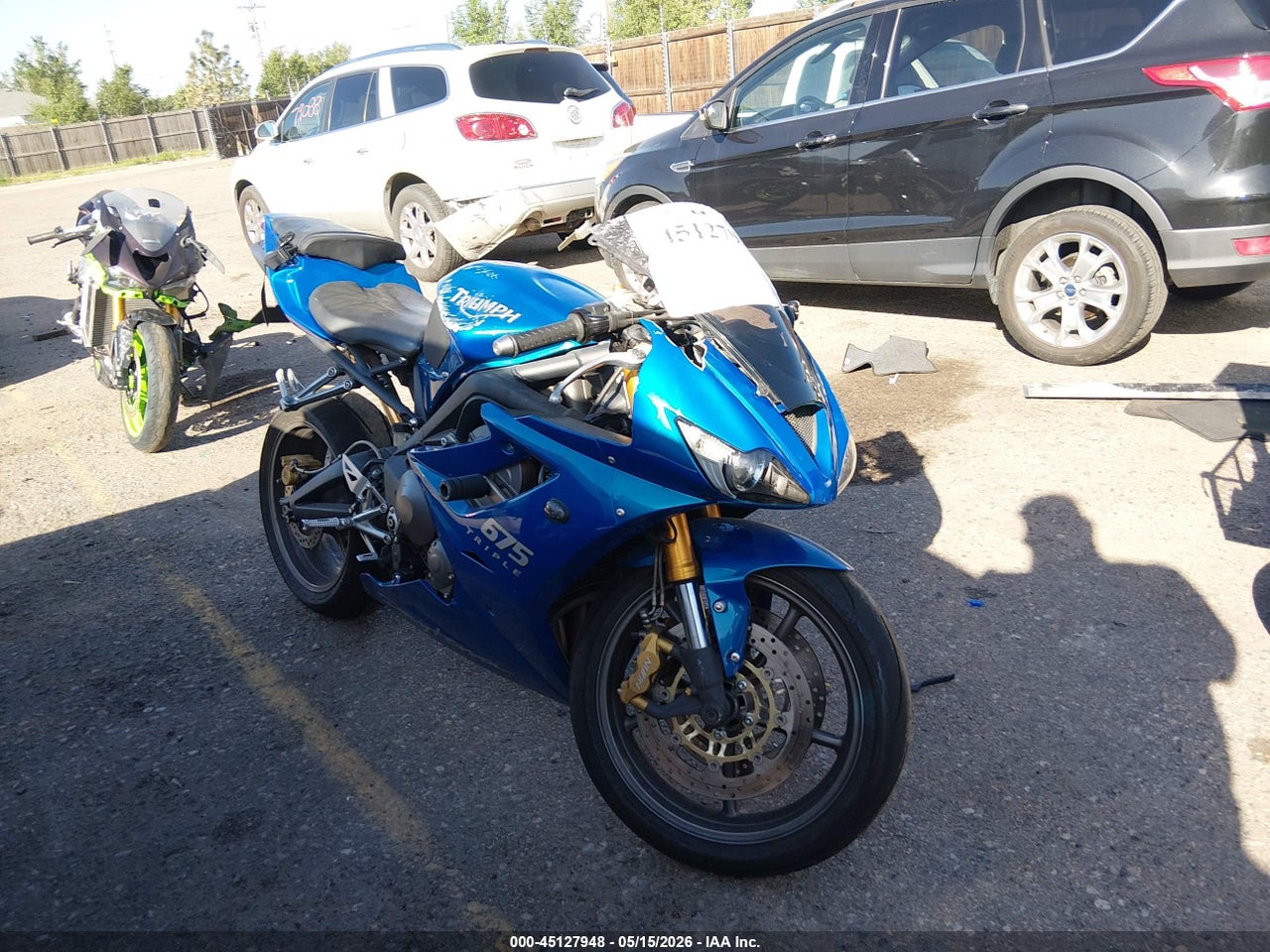 SMTD00NS58J****** · 2008 TRIUMPH MOTORCYCLE DAYTONA 675