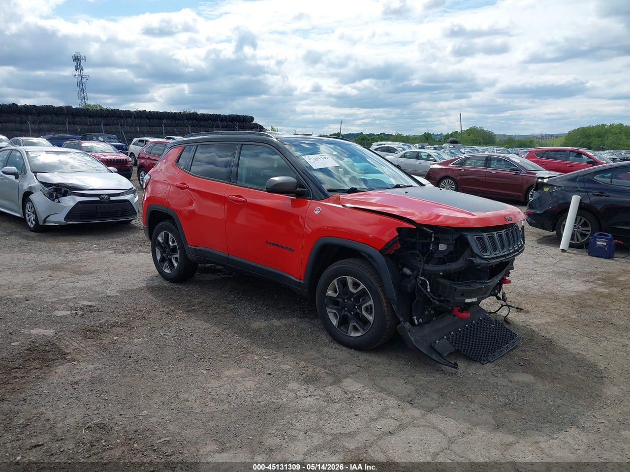 3C4NJDDB8JT****** · 2018 JEEP COMPASS TRAILHAWK 4X4